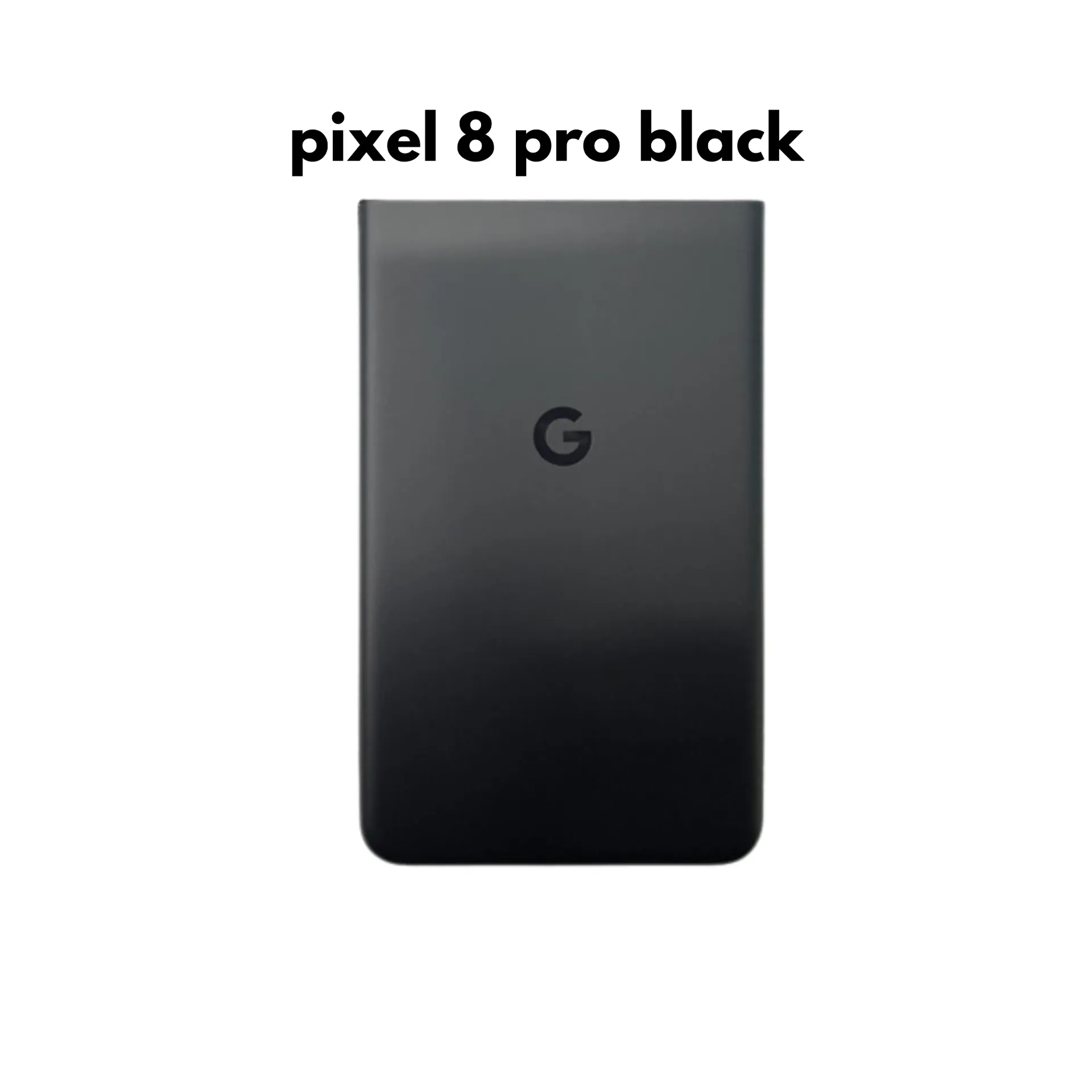 ضهر بيكسل 8 برو اسود الجزء السفلي