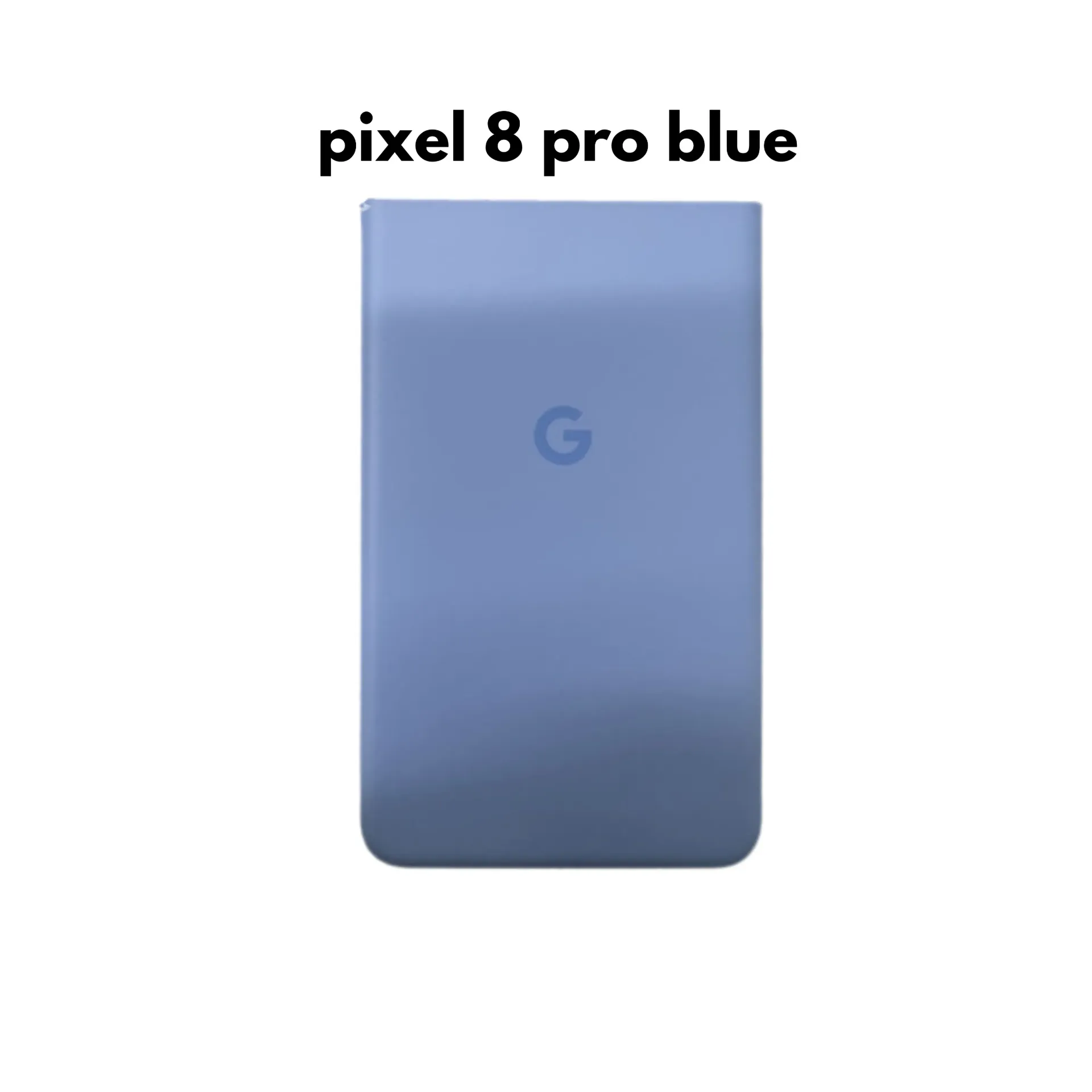 ضهر بيكسل 8 برو ازرق الجزء السفلي