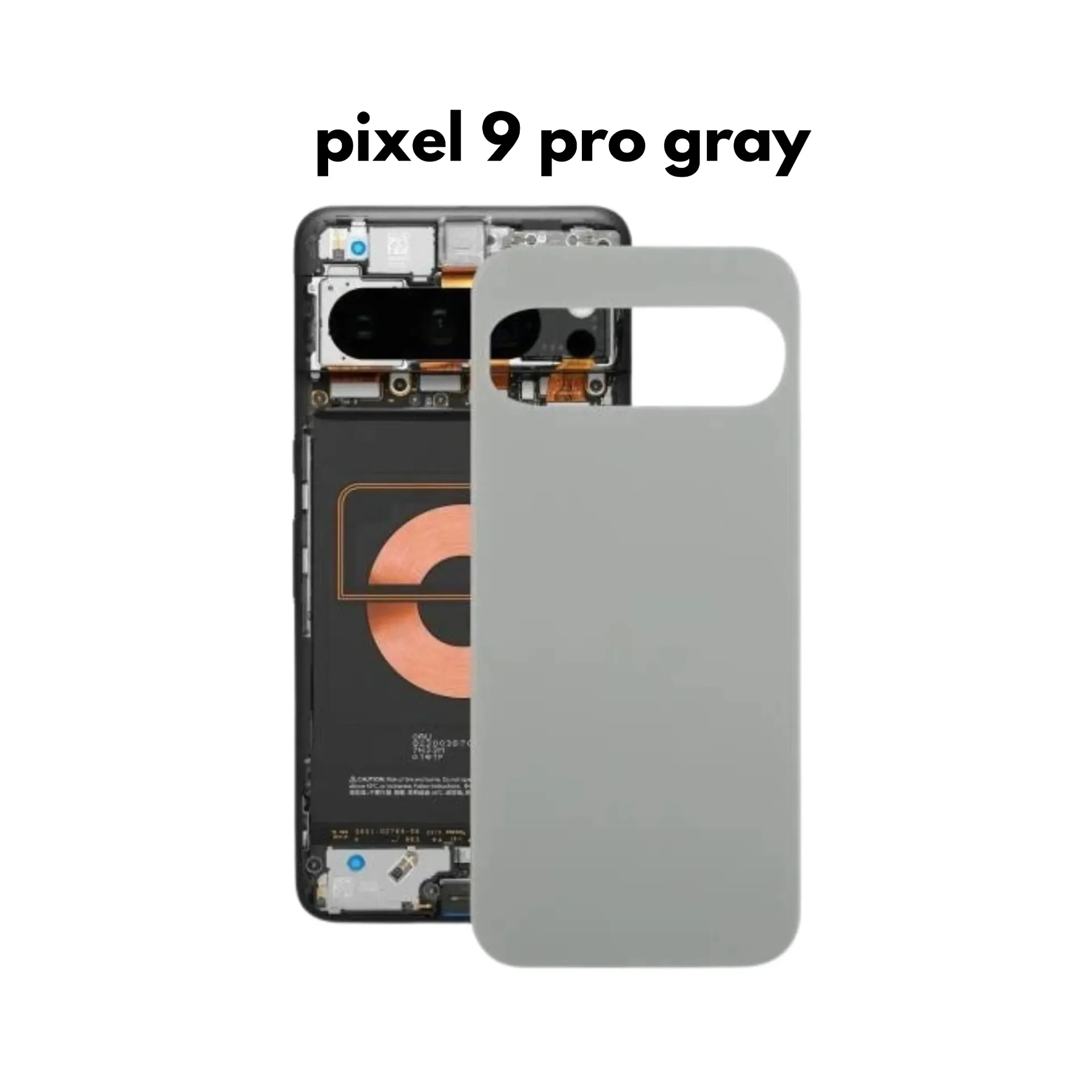 ضهر بيكسل 9 برو رمادي أصلي