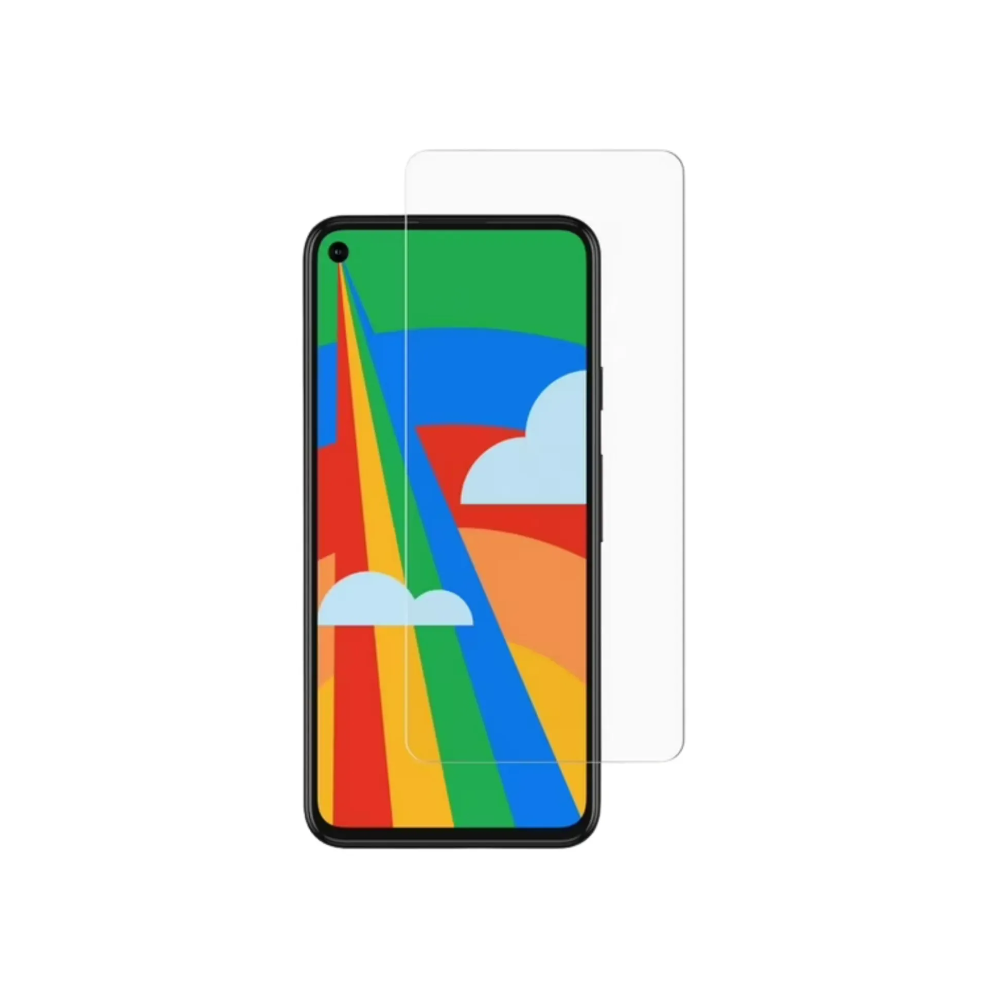 pixel 5 screen protector-without frame