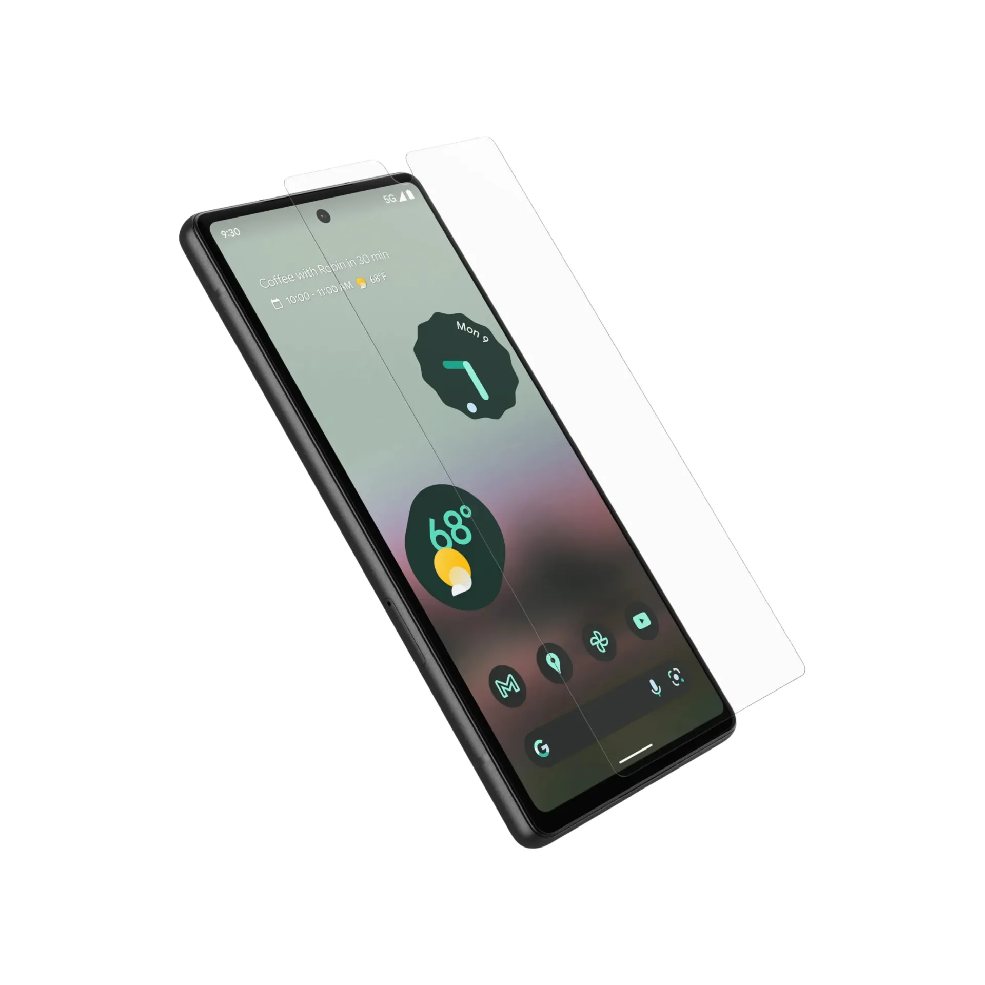 pixel 6A screen protector-without frame