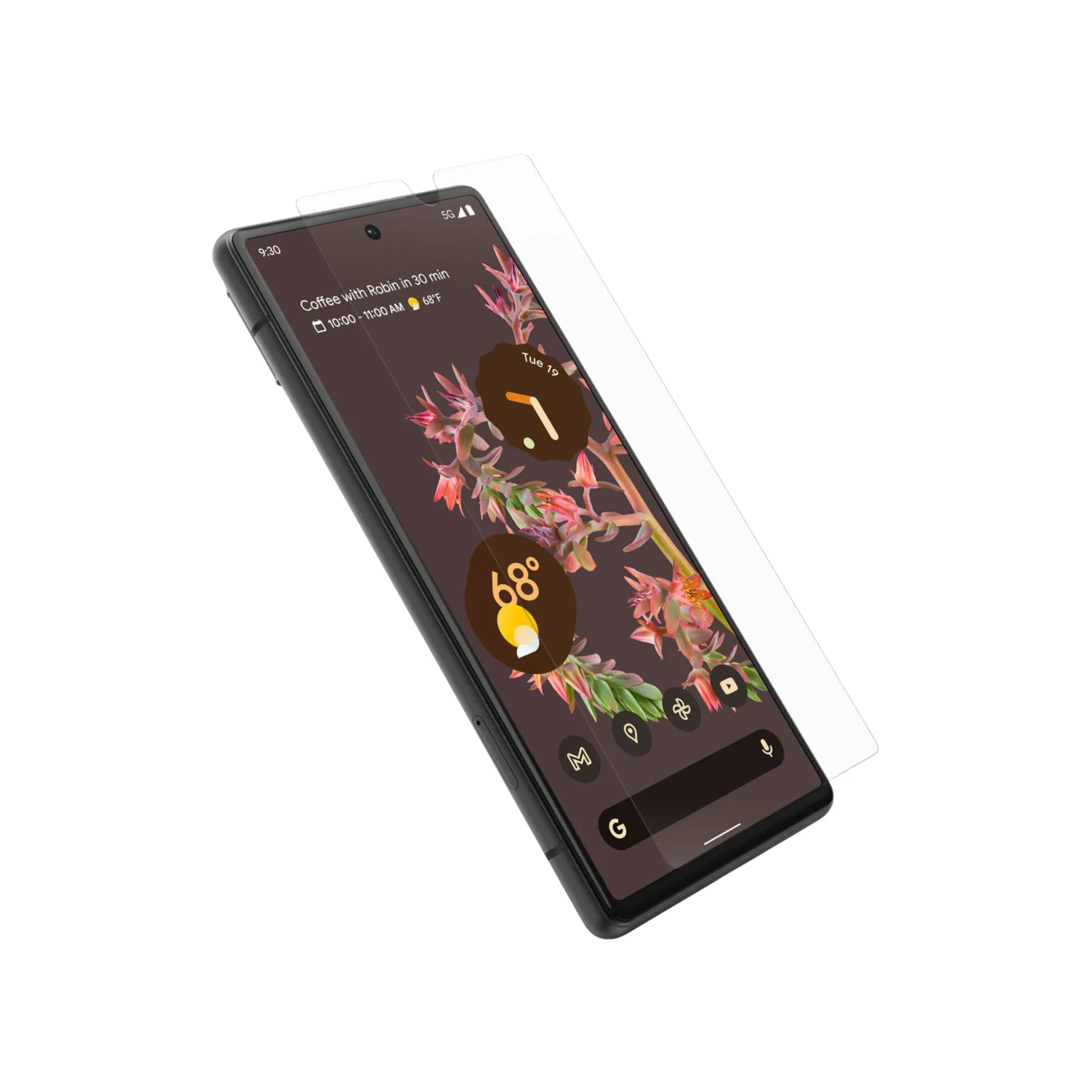 pixel 6 screen protector-without frame